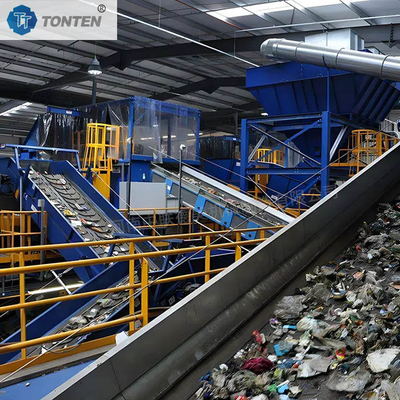 Mở tương lai xanh nhà máy phân loại chất thải gia dụng tự động hoàn toàn