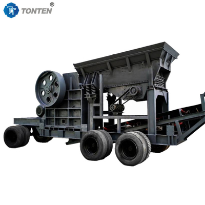 Hoạt động an toàn Máy nghiền hàm công suất cao trong xây dựng đường bộ