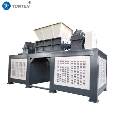 Máy nghiền kim loại rơm Multifunctional Double Shaft Shredder