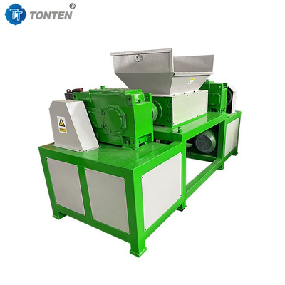 Tonten Giá nhà máy Double Shaft Shredder Sản phẩm rác sách giấy tái chế nhựa