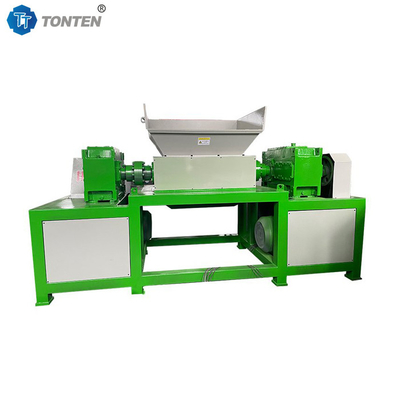 Tonten Giá nhà máy Double Shaft Shredder Sản phẩm rác sách giấy tái chế nhựa