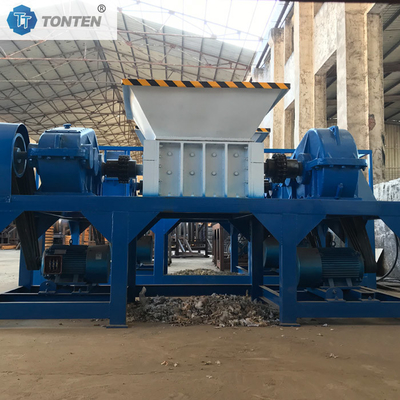 Máy nghiền đồ nội thất bằng rơm nhựa Sofa Shredder Shredding Machine Double Shaft Shredder