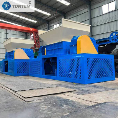 Capacity cao bền xây dựng hai trục shredder cho ngành công nghiệp chế biến gỗ
