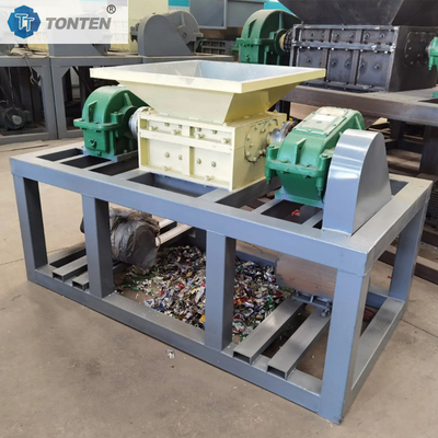 Bảng mạch giấy gỗ Zinc Double Shaft Shredder Machine