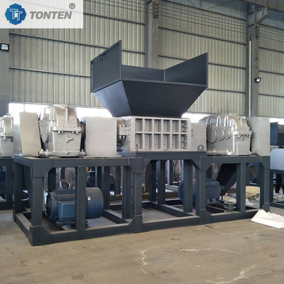 Máy nghiền đồ nội thất bằng rơm nhựa Sofa Shredder Shredding Machine Double Shaft Shredder
