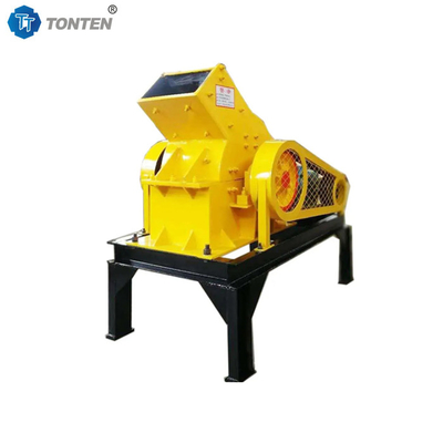 Máy nghiền thép diesel portable hammer mill mobile stone hammer crusher with screen Máy nghiền thép đá di động với màn hình