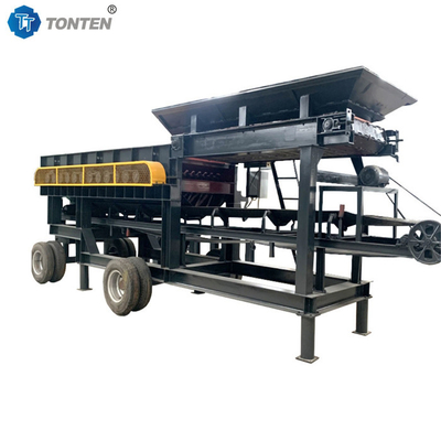 Máy sàng lọc tự động cao Phân tách đá bùn trong xử lý chất thải xây dựng