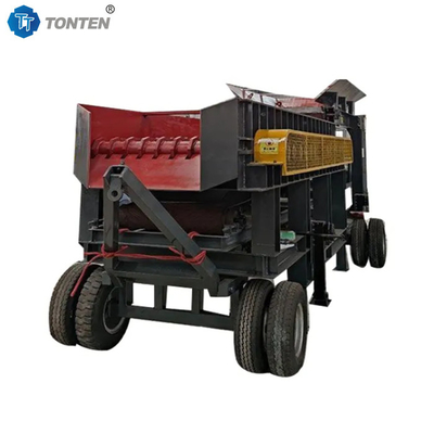 Vật liệu ẩm Stone Separator River Mud Rock Separator Máy di động
