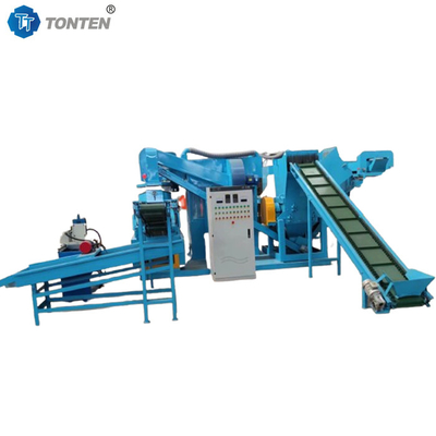 Cable Electric Wire Crusher Granulator Máy tái chế dây đồng