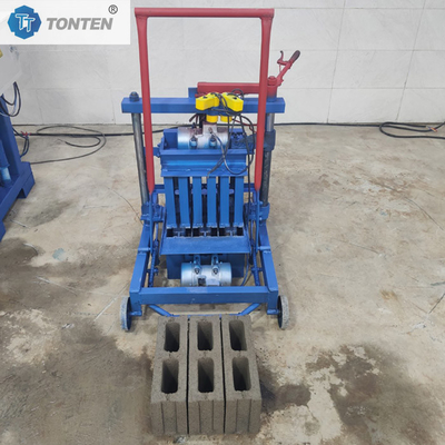 Máy chế tạo khối gạch rỗng bằng tay di động Máy chế tạo khối gạch bê tông xi măng