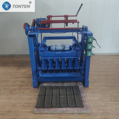 Tự động thủy lực đất sét Đồ gạch khối làm máy Interlocking Đồ gạch máy