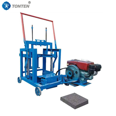 Máy chế tạo gạch động diesel Máy chế tạo gạch đẩy trực tiếp diesel
