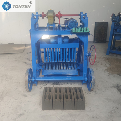 Máy chế tạo gạch xây dựng lớn Máy đúc khối rỗng di động