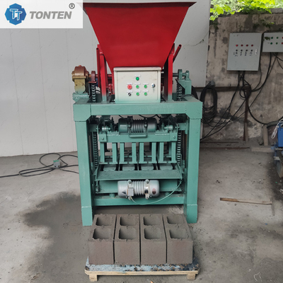 Máy đúc khối rỗng Máy làm gạch 8 lỗ