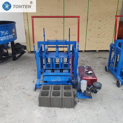 Máy chế tạo gạch động diesel Máy chế tạo gạch đẩy trực tiếp diesel