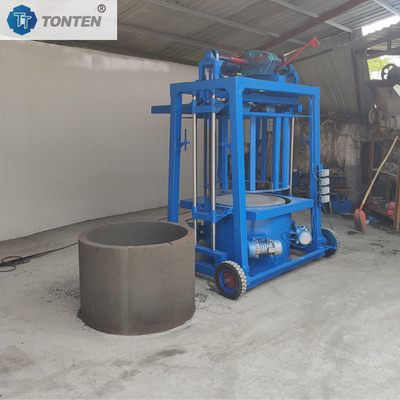 Well Pipe Machine Brick Making Machine Nước kênh Brick Block làm máy
