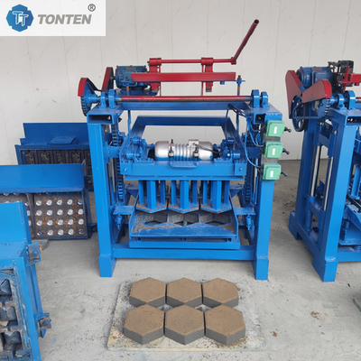 4-35A Máy đúc khối bán tự động Máy làm gạch xốp