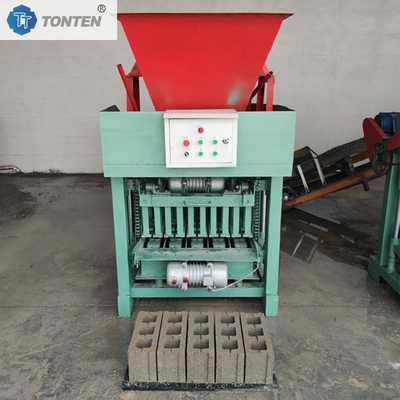 Công ty lớn DF4-35B Block Machine With Hopper 6 Inch Block Machine Để bán