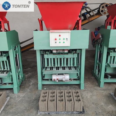 4-35B Hopper Block Molding Machine Đồ gạch thấm nhỏ và trung bình