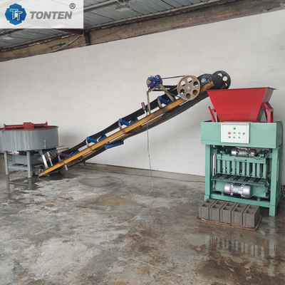 Máy chế tạo gạch gốm đất gốm di động