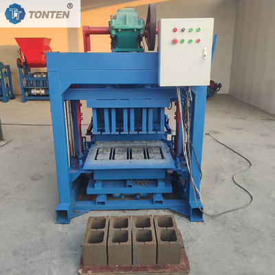 Máy đúc khối xi măng cứng rung động Máy làm gạch