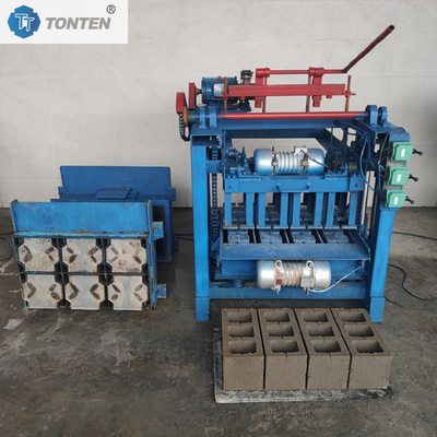Fly Ash Porous Brick Máy gạch không cháy Máy làm gạch bê tông