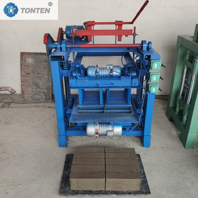 Máy chế tạo gạch đất sét rắn Máy chế tạo gạch cho châu Phi