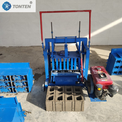Thiết bị làm gạch diesel khối đất sét gạch làm gạch