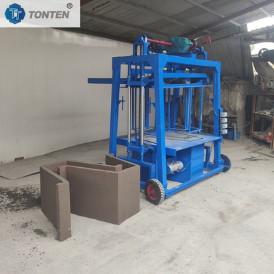 Máy làm gạch bằng thủy lực Gói gạch gạch ở Kenya