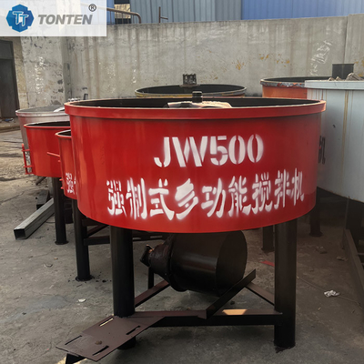 Máy trộn xi măng tự động 500l 700l Máy trộn bê tông phẳng