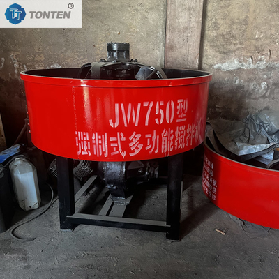 Máy trộn bê tông 500l Pan loại trộn bê tông cuộn