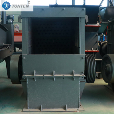 Sân máy nghiền hộp di động Đường dây nghiền lốp Đá Box hammer crusher
