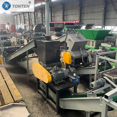 Đường dây sản xuất tái chế và nghiền nát cao su hiệu quả cao để tái sử dụng chất thải