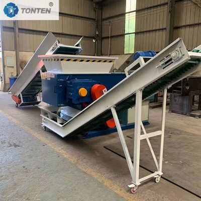 Hệ thống tái chế cao su lốp xe tự động thân thiện với môi trường với khí thải bụi thấp