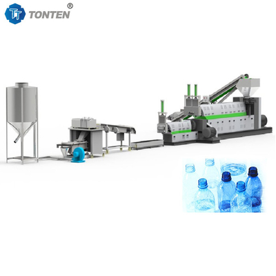 Dây chuyền rửa nóng tái chế nhựa nghiền chai PET