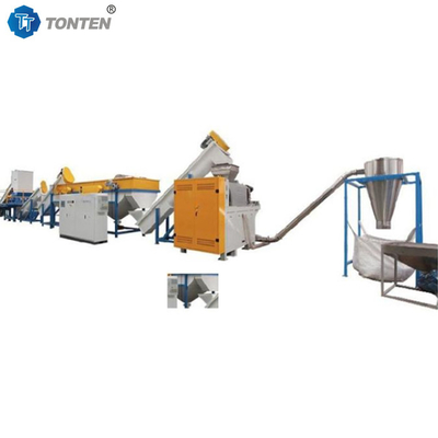 Dây chuyền rửa nóng tái chế nhựa nghiền chai PET