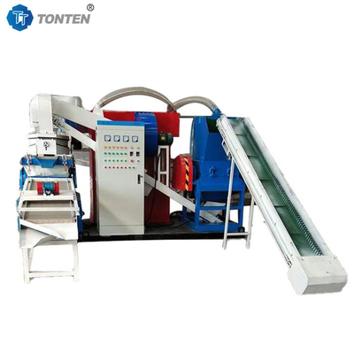 Máy tái chế dây cáp đồng tách nhựa đồng máy gạo