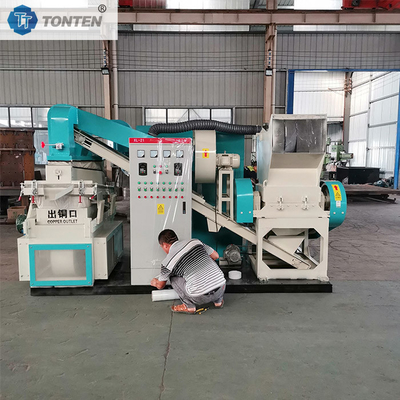 Hệ thống tái chế dây bền thiết kế để tách chất thải đồng nhôm