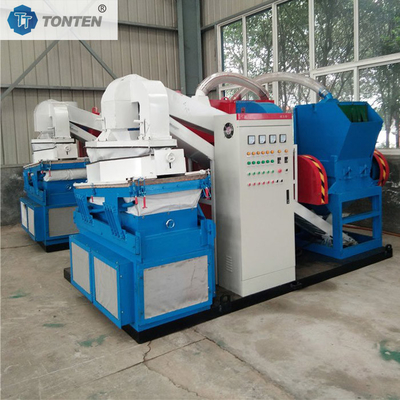 Tỷ lệ phục hồi cao Nhà máy tái chế dây đồng tự động Tiêu thụ năng lượng thấp