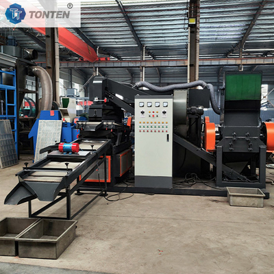 Máy Granulator Sợi phế liệu Sợi đồng Phân loại tái chế Máy nhựa
