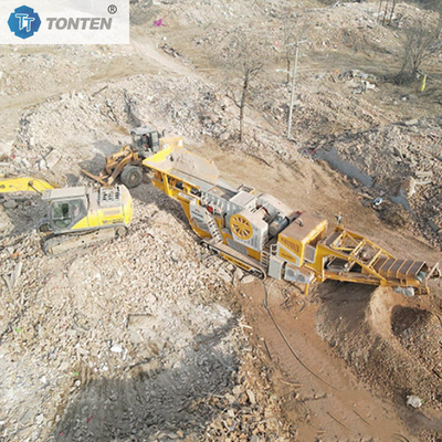 Dòng sản xuất tái chế chất thải xây dựng nghiền nát bê tông gạch