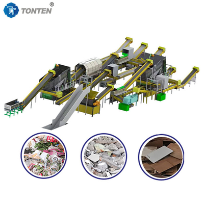 Dòng sản xuất tái chế chất thải xây dựng nghiền nát bê tông gạch
