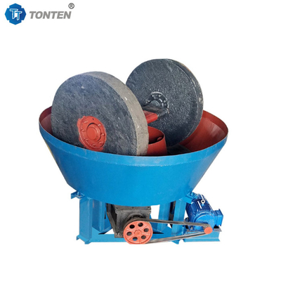 Vàng khoáng sản Vàng máy nghiền ướt Đá bánh xe máy nghiền