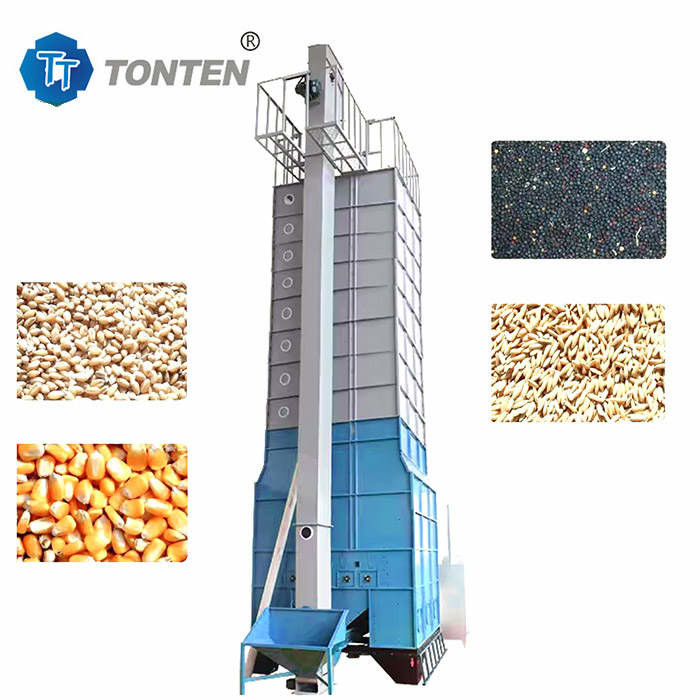 Tháp lưu thông gạo ngô Máy sấy lúa mì Cây trồng ngũ cốc Máy sấy cho nông nghiệp