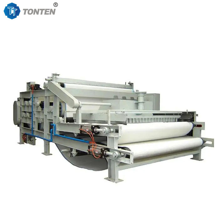 Nước thải khử nước mặn dày nước thải dây chuyền Press bộ lọc bùn khử nước dây chuyền máy