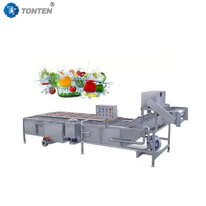 Máy làm sạch thực phẩm loại sóng hoàn toàn tự động cho làm sạch trái cây và rau quả