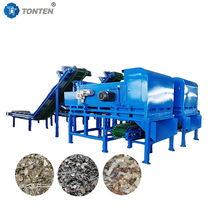 Thiết bị phân loại vật liệu đuôi Máy phân loại điện Eddy hiện tại kim loại phi sắt