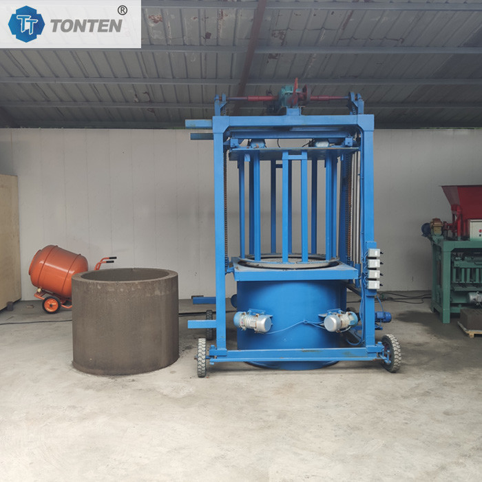 Máy làm gạch cống cố định Máy làm gạch thủy lực di động cho các dự án bảo tồn nước