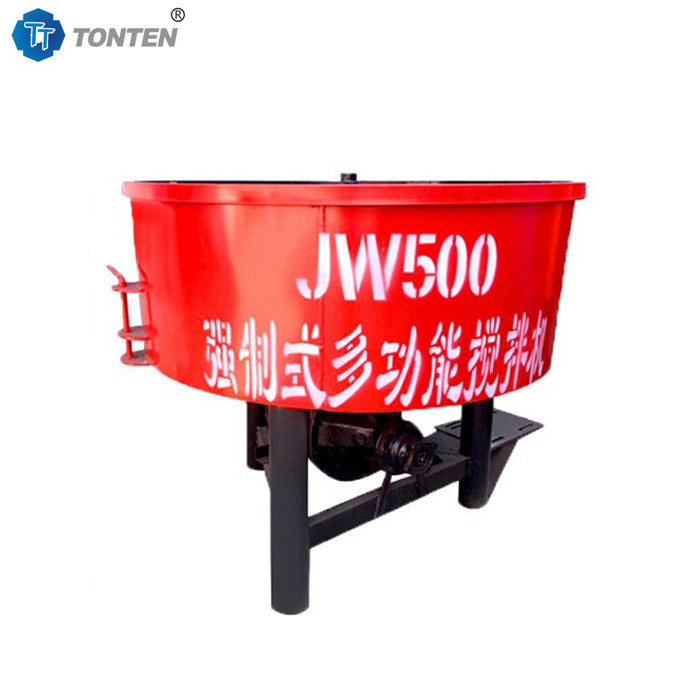 Máy trộn bê tông 500l Pan loại trộn bê tông cuộn