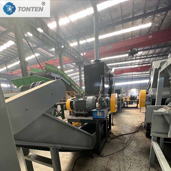Đường dây sản xuất tái chế và nghiền nát cao su hiệu quả cao để tái sử dụng chất thải